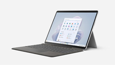 Surface Pro 9 灰色の背景に