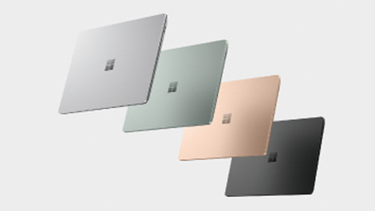 Surface Laptop 5のカラーバリエーションの