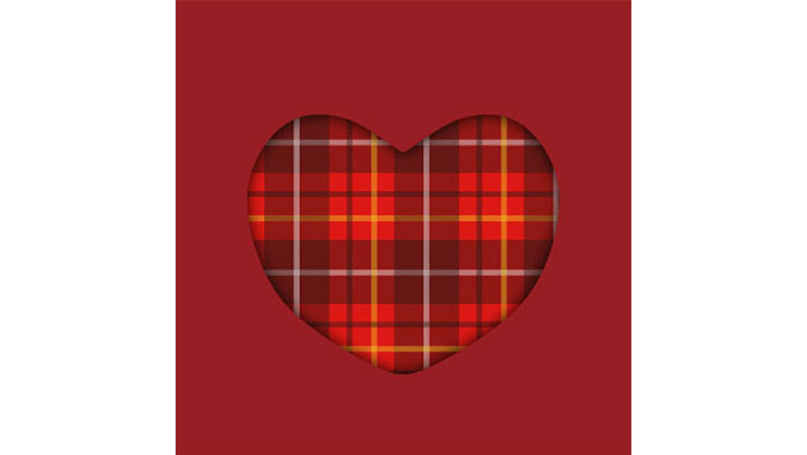 バレンタイン カード (封筒付き)