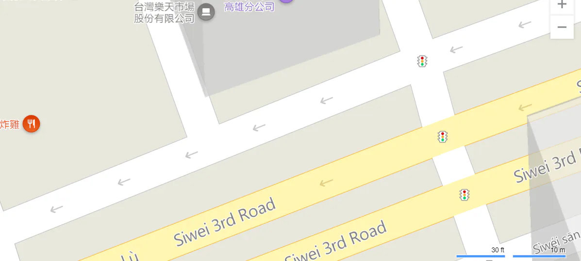 地图 台灣微軟南部辦公室