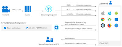 Screenshot of Secure Video Streaming content encryption screen