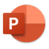 أيقونة Microsoft PowerPoint.