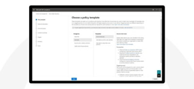 Creazione di modelli di criteri in Conformità Microsoft 365.