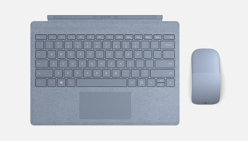 Funda con teclado y ratón para Surface.