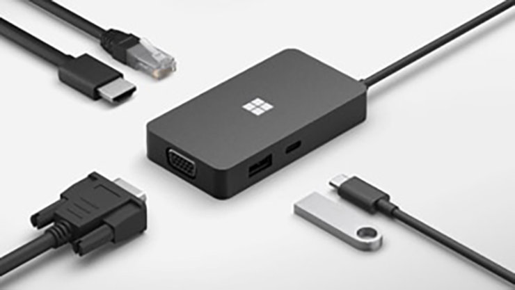 Microsoft USB-C トラベル ハブ