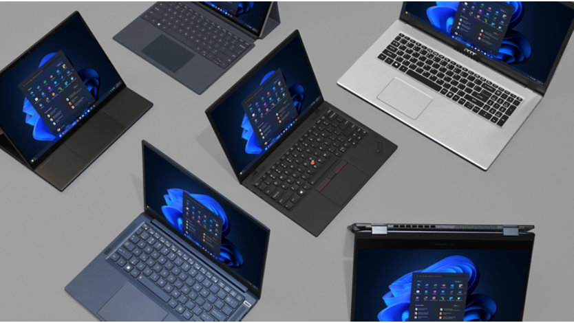 Family of Windows 11 computers