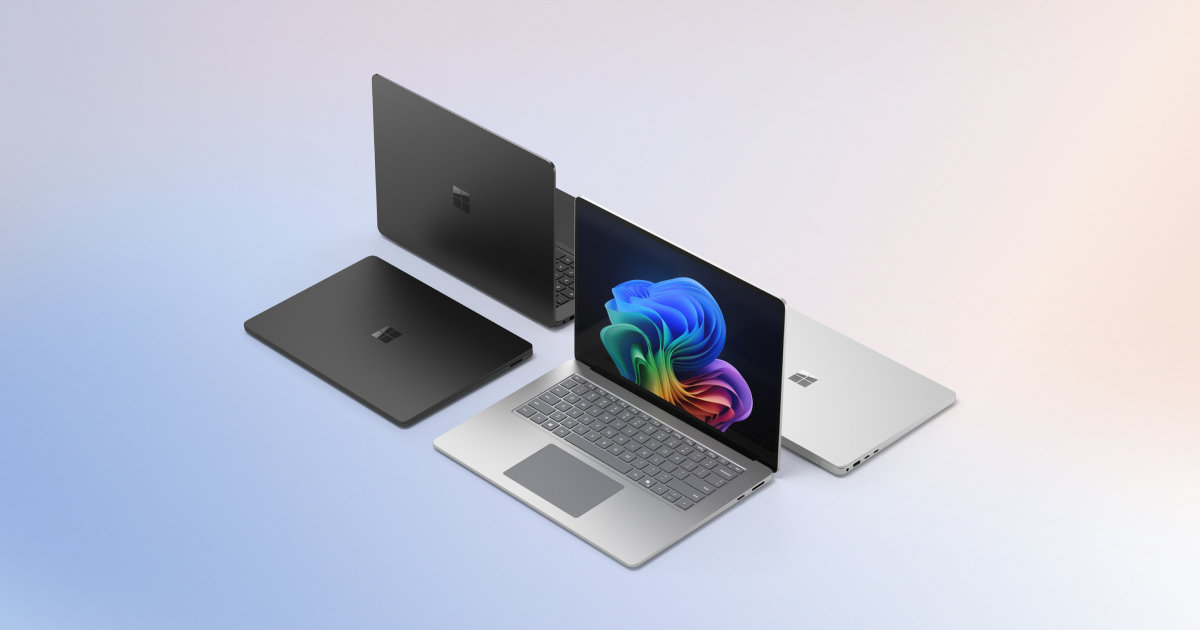 法人向け Surface Laptop (第 8 世代と第 1 世代) - Intel® Core™ AI
