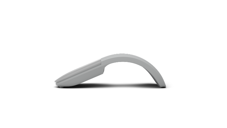 A photo of the Surface Arc Mouse