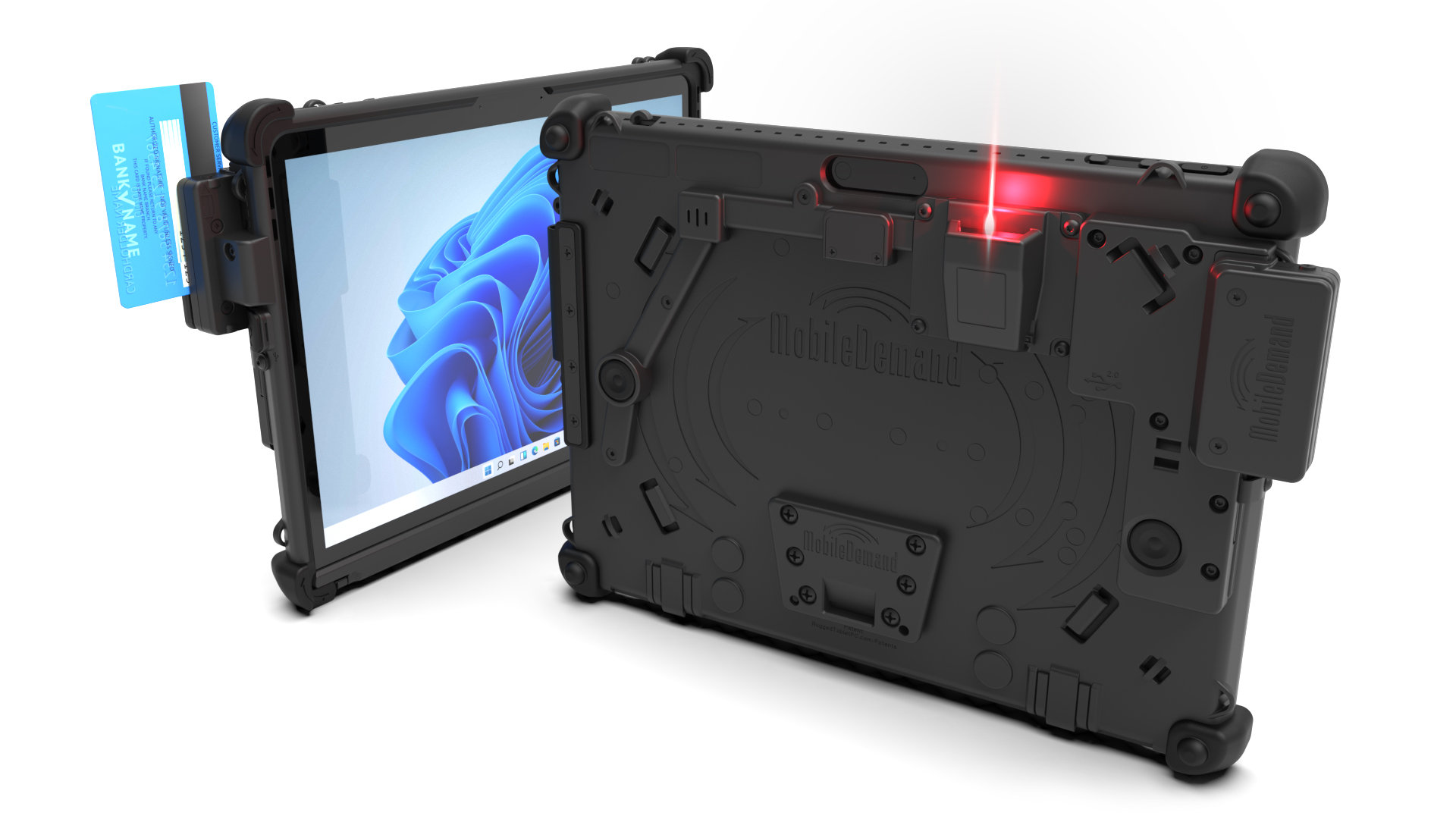 MobileDemand Rugged xCase for Surface Pro with Scanner and MSR