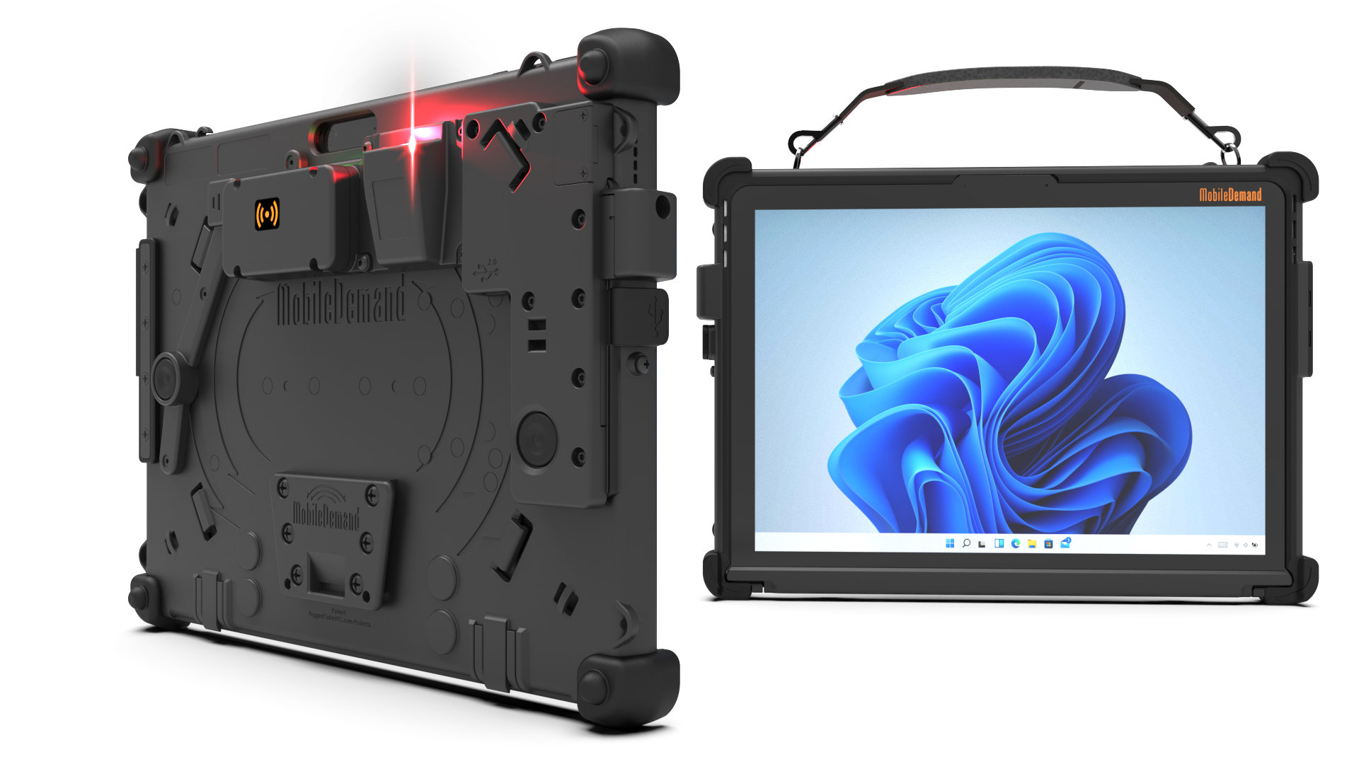 MobileDemand Rugged xCase for Surface Pro with Barcode Scanner and NFC