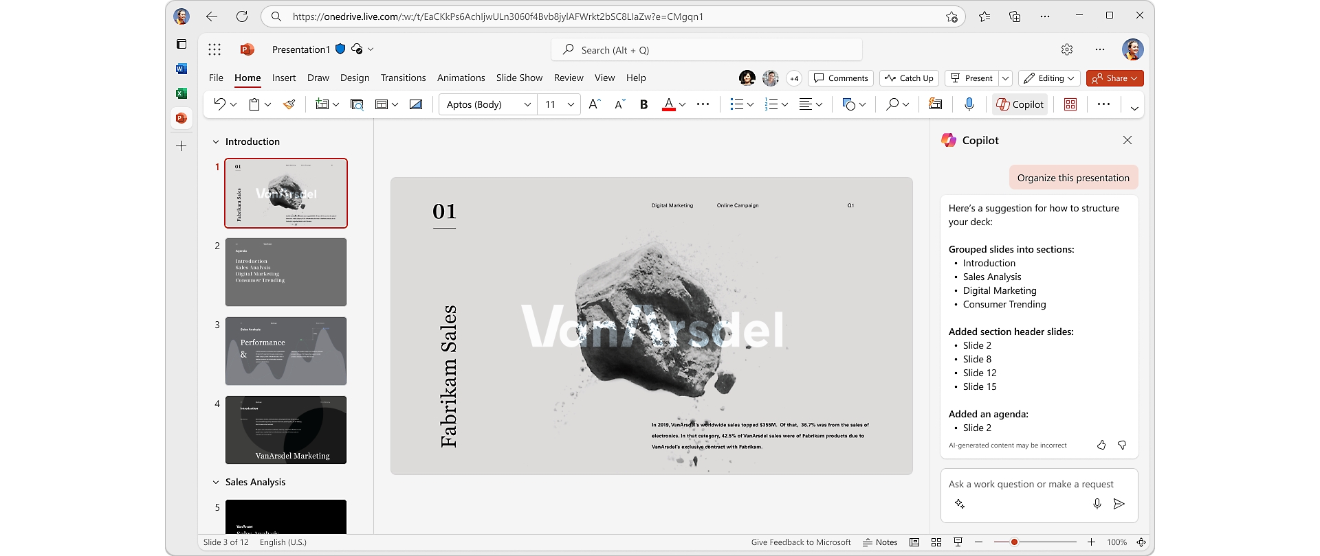 creating a blank presentation in ms powerpoint