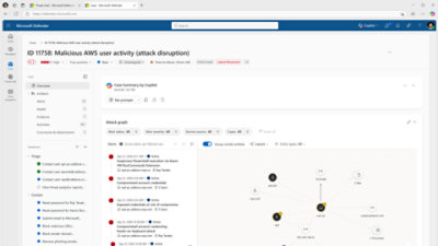 A screenshot of an incident list in Defender.