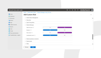 Modification d’un rôle personnalisé dans le centre d’administration Microsoft Intune