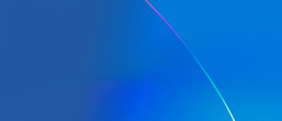 A blue background with white lines.