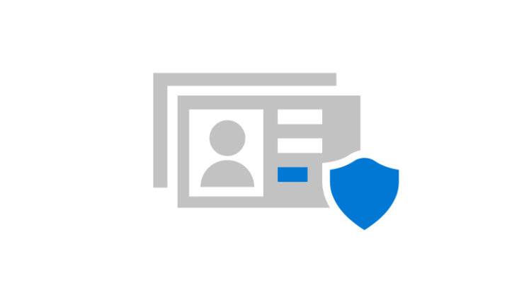 「ID 管理」を表したピクトグラム
