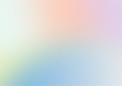 從柔和的淡色 (包括淺藍色、粉紅色、黃色和綠色) 轉變為平滑漸層的背景。