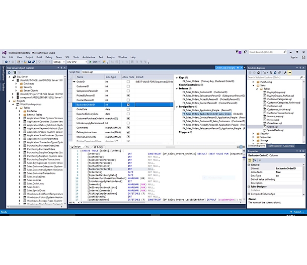 Klasörler ve listeler bulunan SQLCMD bilgisayar ekranı