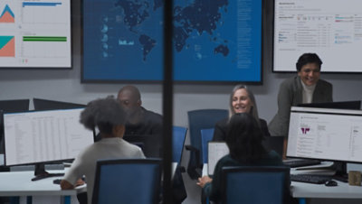 An AppCenter Demo for a Smart Hotel app being distributed to users and test run.