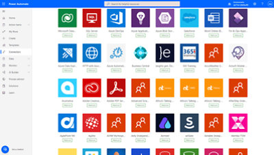Power Automate-connectors