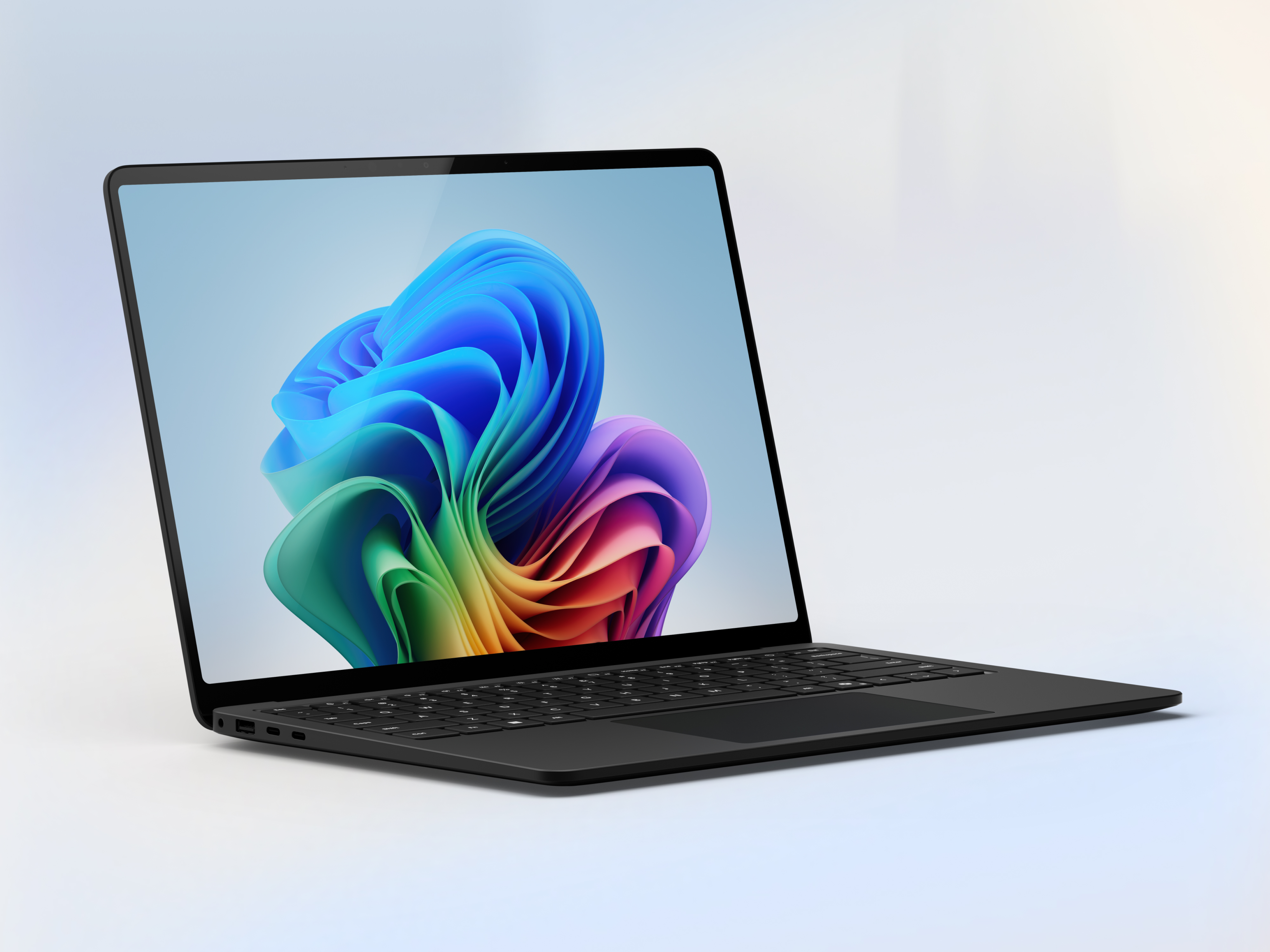 Surface Laptop de 13,8 pulgadas en negro.
