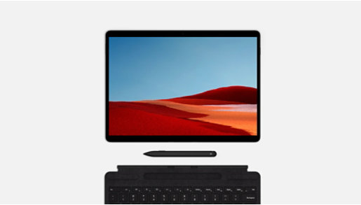 Surface Pro X + Surface Pro Signature Keyboard