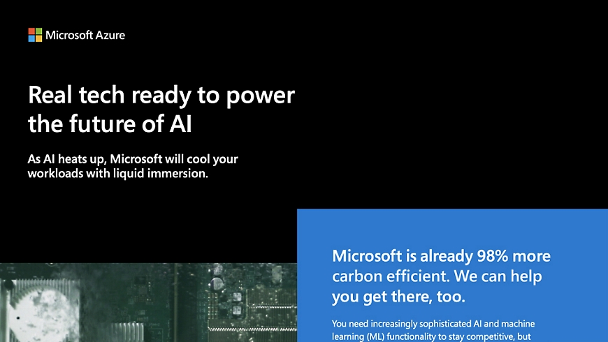 Real tech ready to power the future of AI Infographic