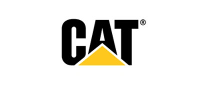 A black and yellow logo with the text CAT.