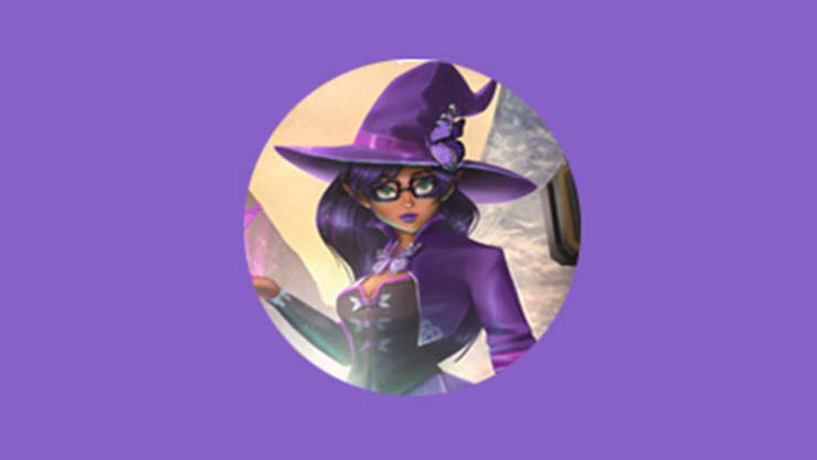 Tiffany Witcher's headshot on a purple background