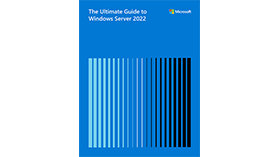 Blue cover titled “The Ultimate Guide to Windows Server 2022” 