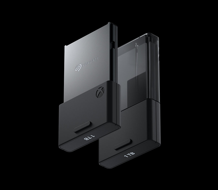  Seagate Storage Expansion Cards for Xbox Series X and S.