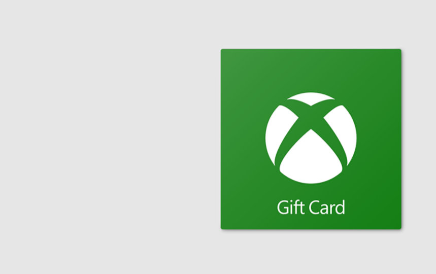 Microsoft xbox deals gift card