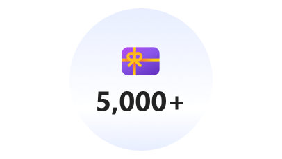 5000+