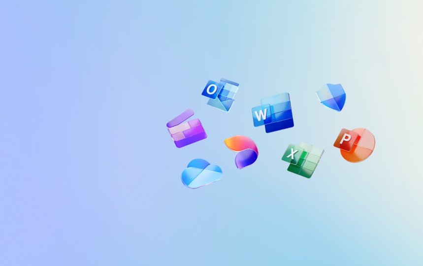 Microsoft 365 suite of apps such as Teams, Word, Outlook, and more.